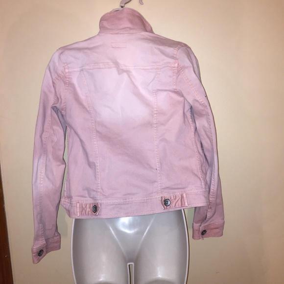 Jacket | Pink Jean Jacket - Picture 5 of 6